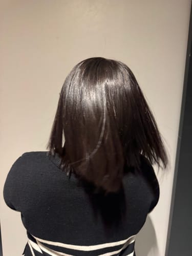 Customer photo review of Budget Vietnamese Super Double Drawn Bone Straight 2x6 Closure 10" Natural Black Wig
