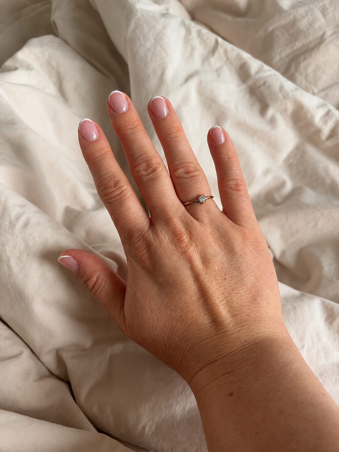 Customer photo review of One Stone Ring | 18K vergoldet