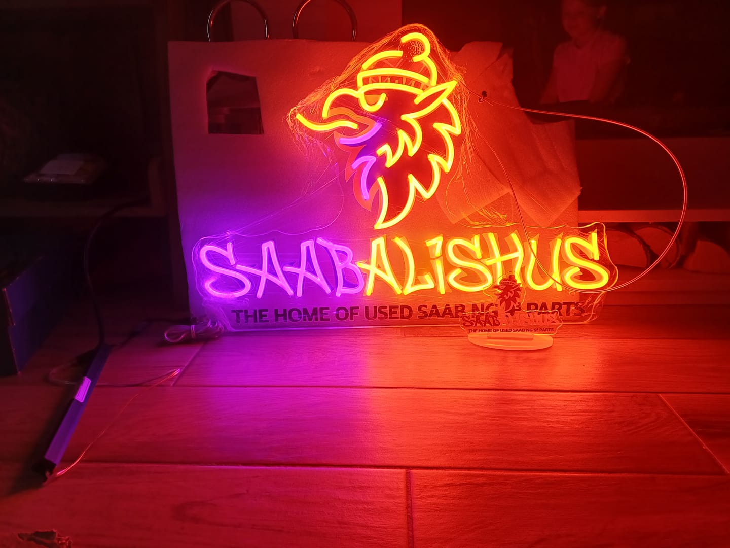 Customer photo review of SAABALISHUS | LED NEON SIGN