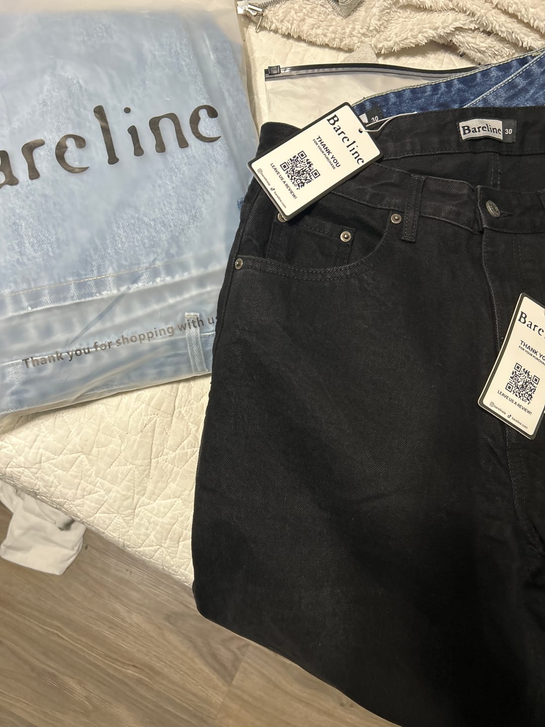 Customer photo review of Light Blue Denim V2