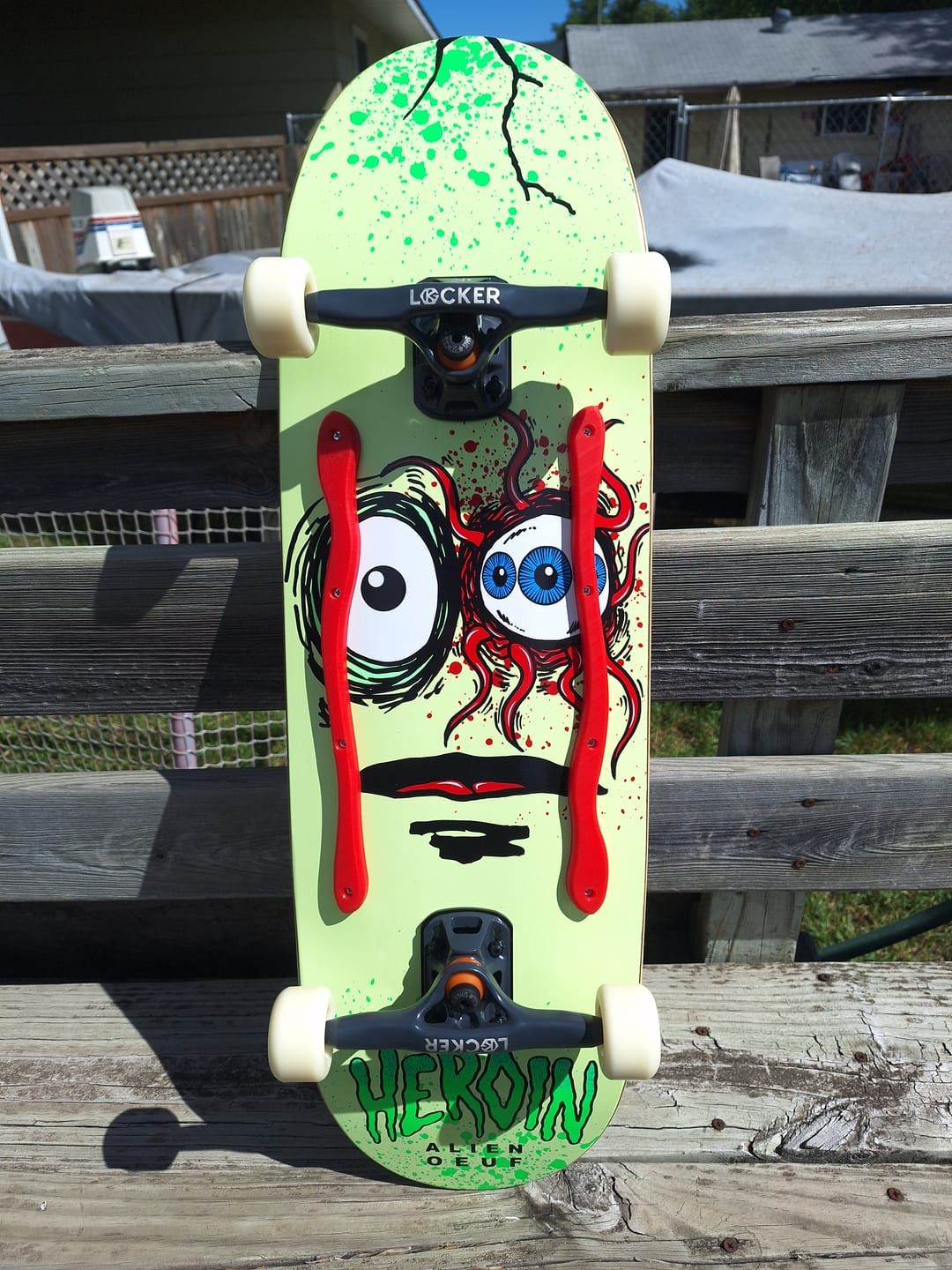 Customer photo review of HEROIN SPACE EGG 3 DECK 10
