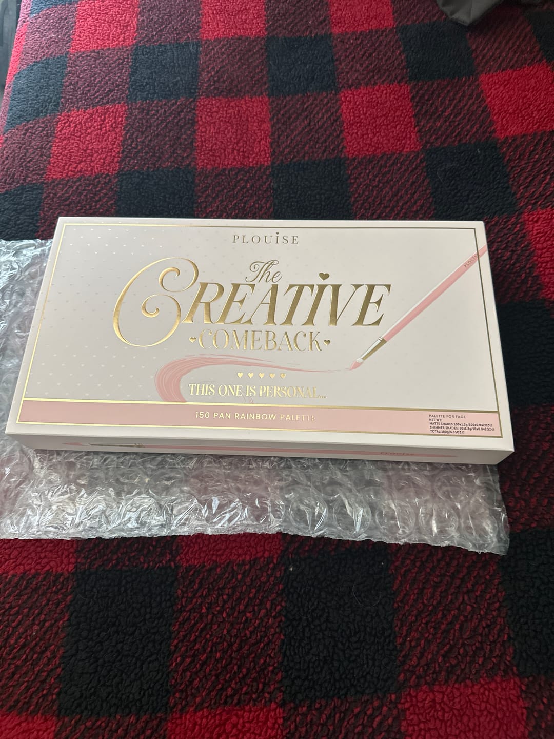 Customer photo review of Creative Comeback XXXL Palette