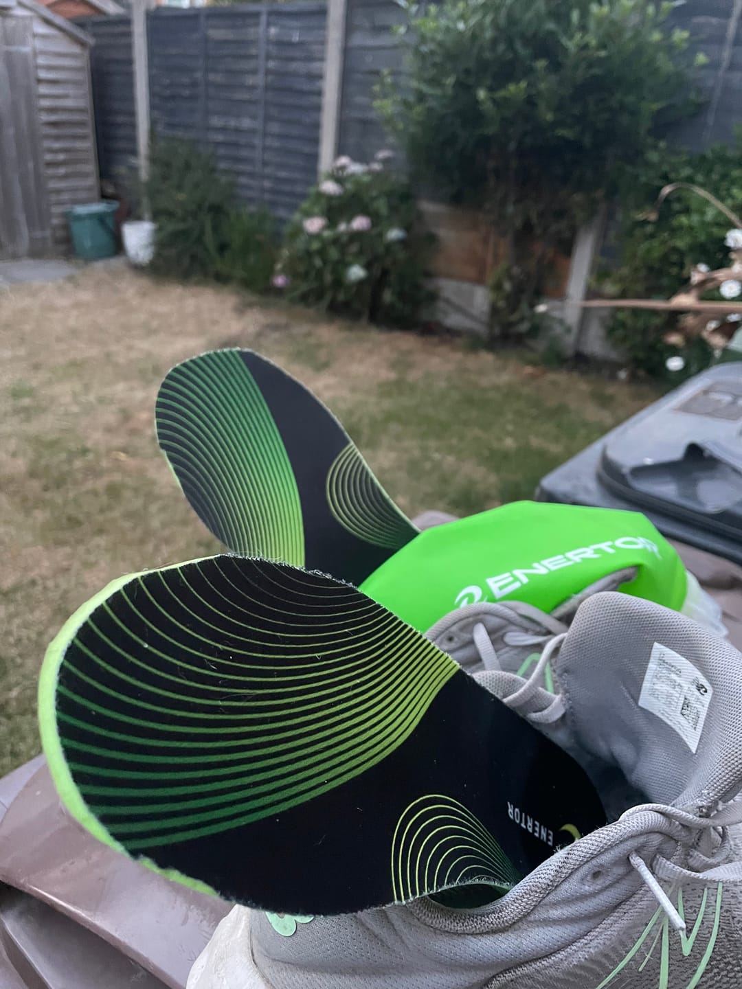 Customer photo review of Running insoles