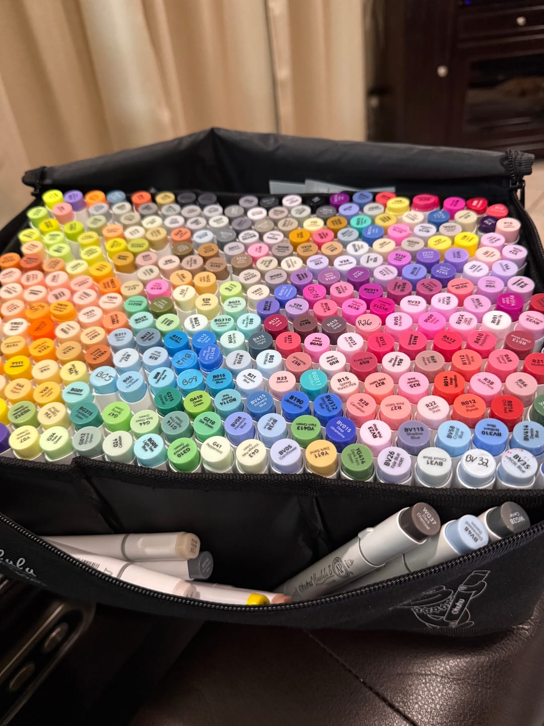 Customer photo review of Ohuhu Marker Bag for Oahu and Honolulu Series