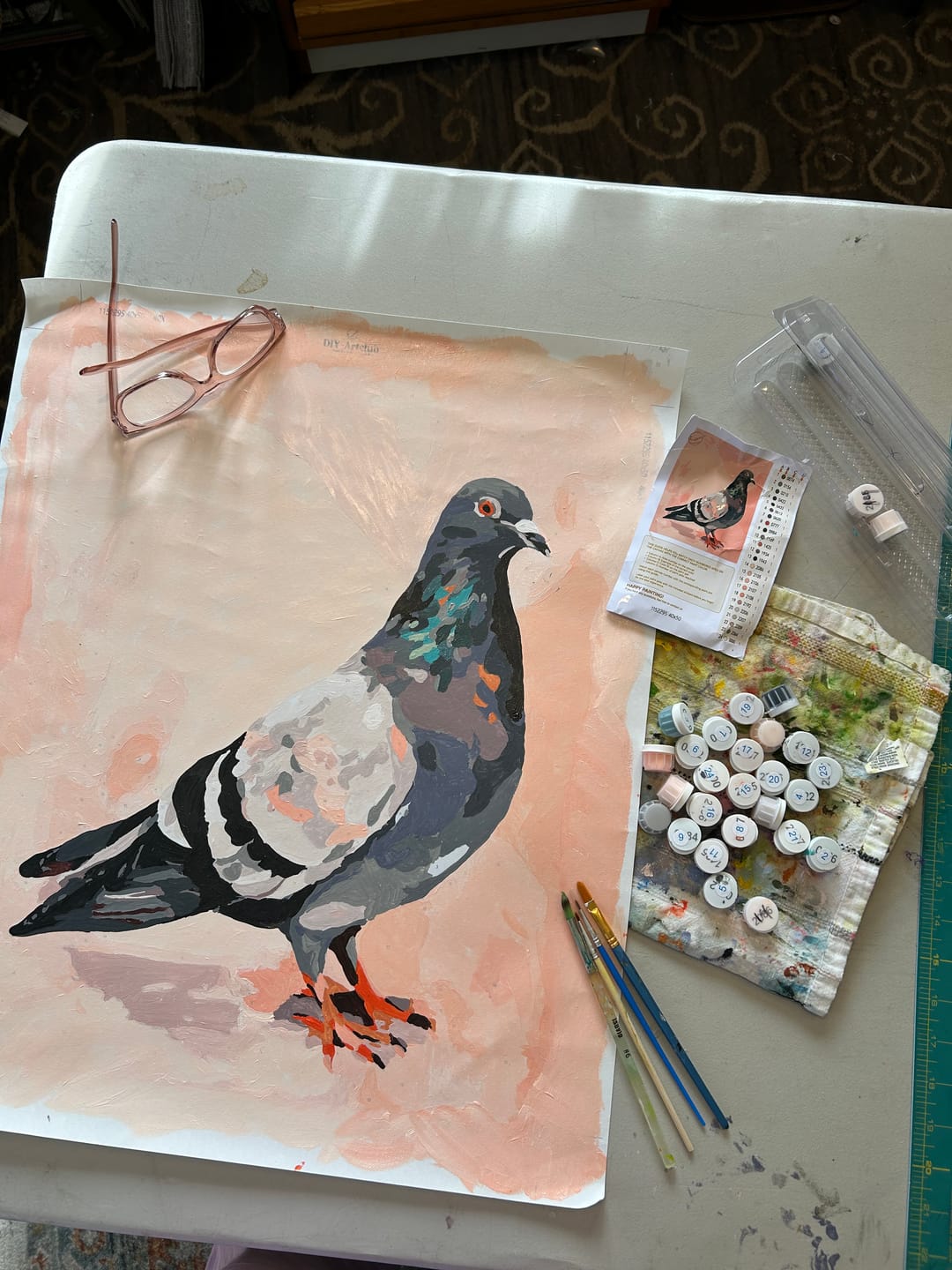 Customer photo review of Neighbour | Paint by Number