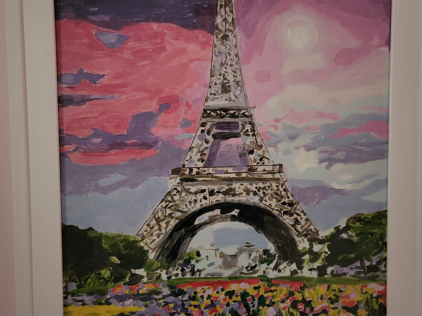 Customer photo review of CUSTOM PAINT BY NUMBER KIT