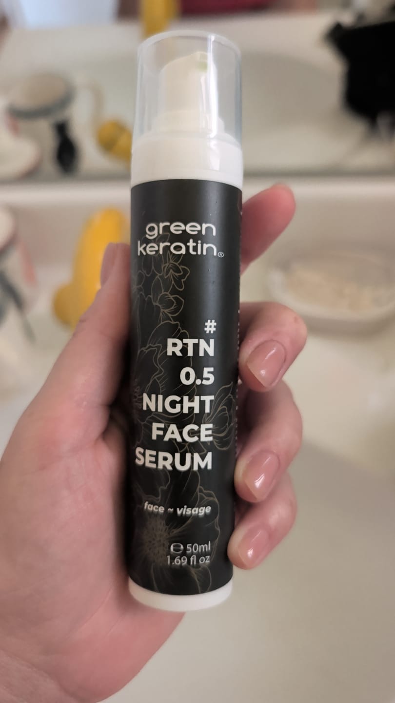 Customer photo review of #RTN CAP 0.5% - Sérum de Nuit pour le visage, Sans Parfum