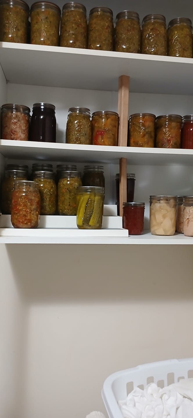 Customer photo review of Bulk Regular Mouth Canning Lids – 60 Pack