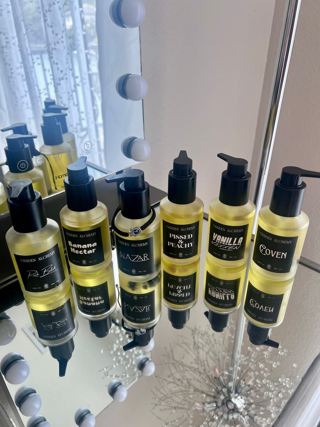 Customer photo review of COVEN BODY OIL