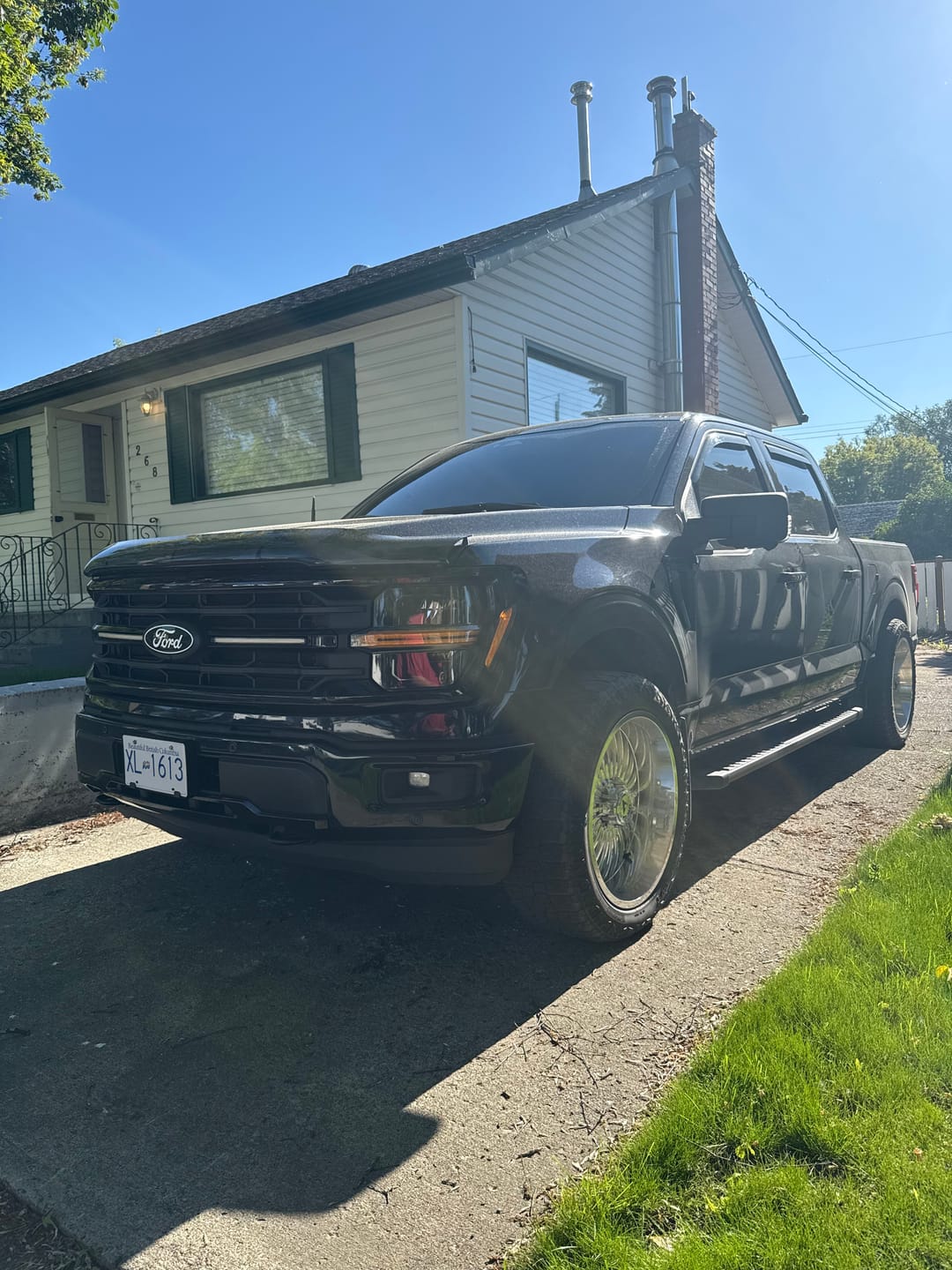 Customer photo review of 2015-2025 Ford F-150 Lowering Shackles  Rear Drop Kit