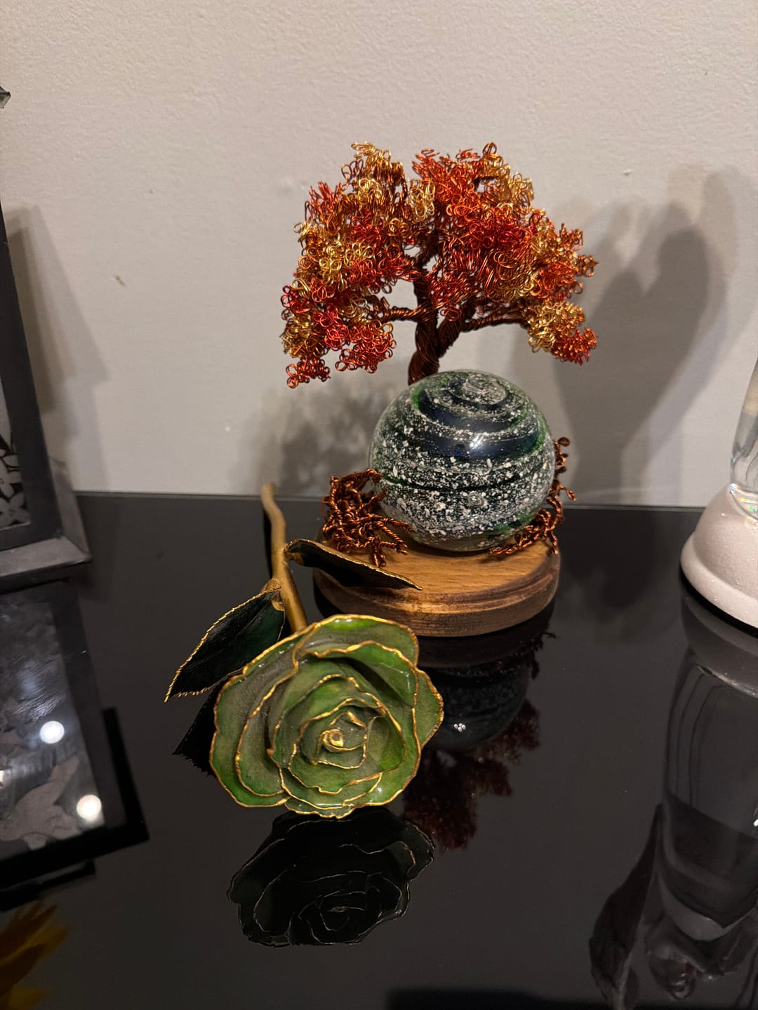 Customer photo review of Autumn Sunshine Tree Of Life with Tranquil Swirl
