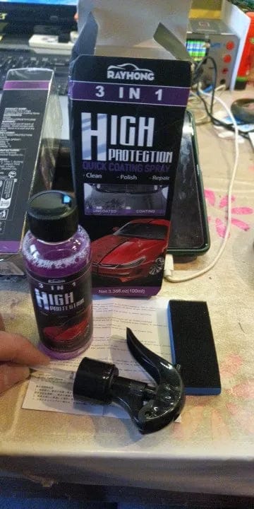 Customer photo review of CERA SHIELD – Keramički Sprej za Zaštitu Automobila 1+1 GRATIS