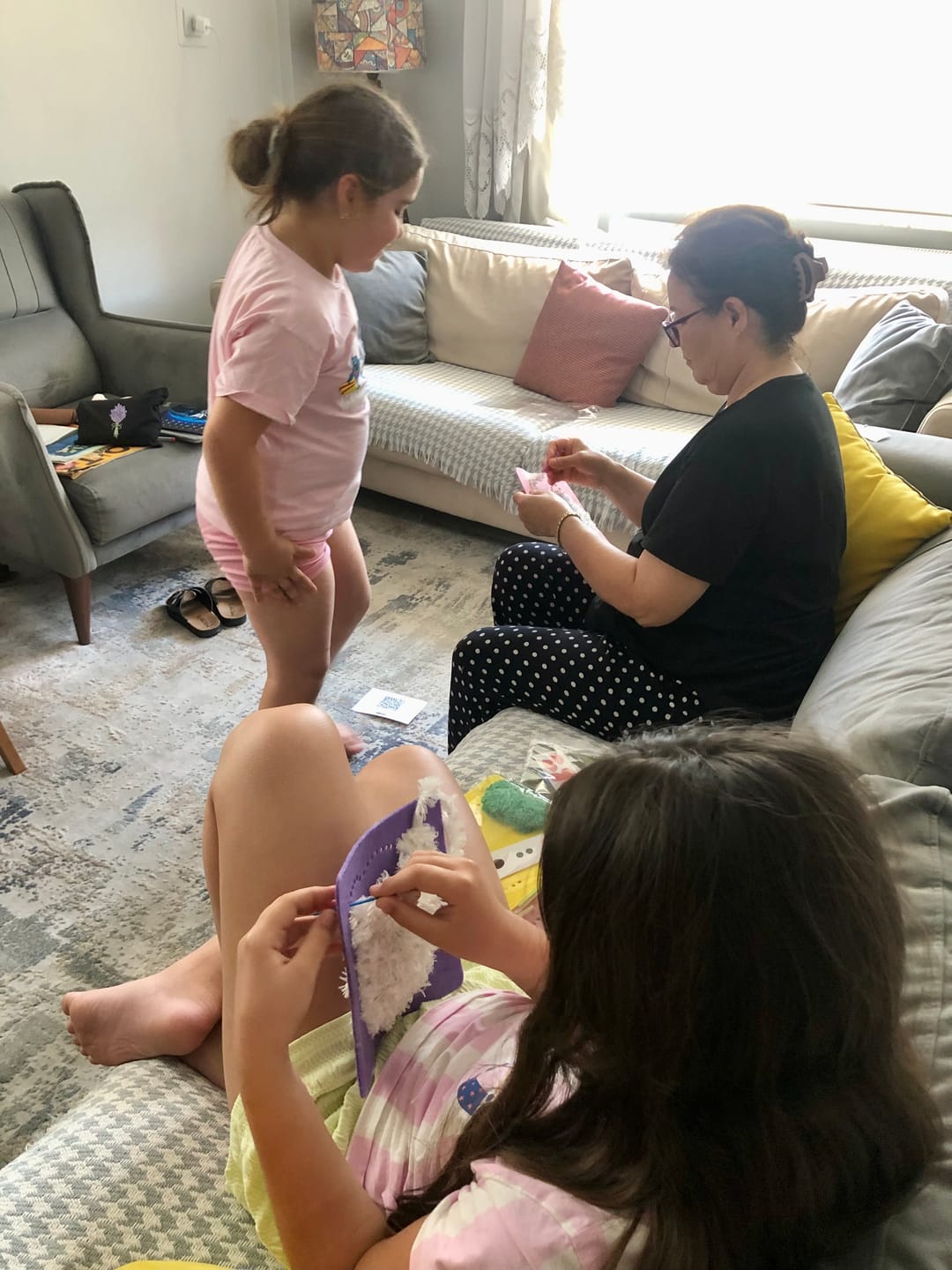 Customer photo review of 6'Lı Punch Needle Nakış Kiti