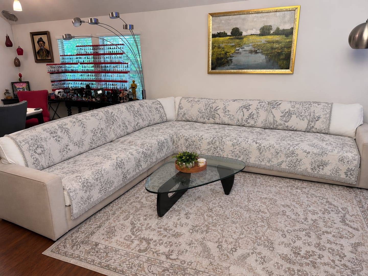 Customer photo review of Pet Couch Covers