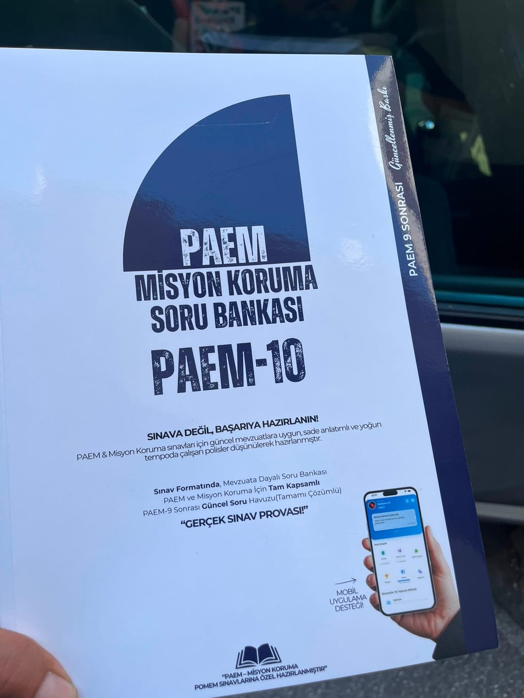Customer photo review of PAEM-10 | 3 KİTAP (Tüm Dersler ve Soru Bankası) Mobil Uygulama Hediye