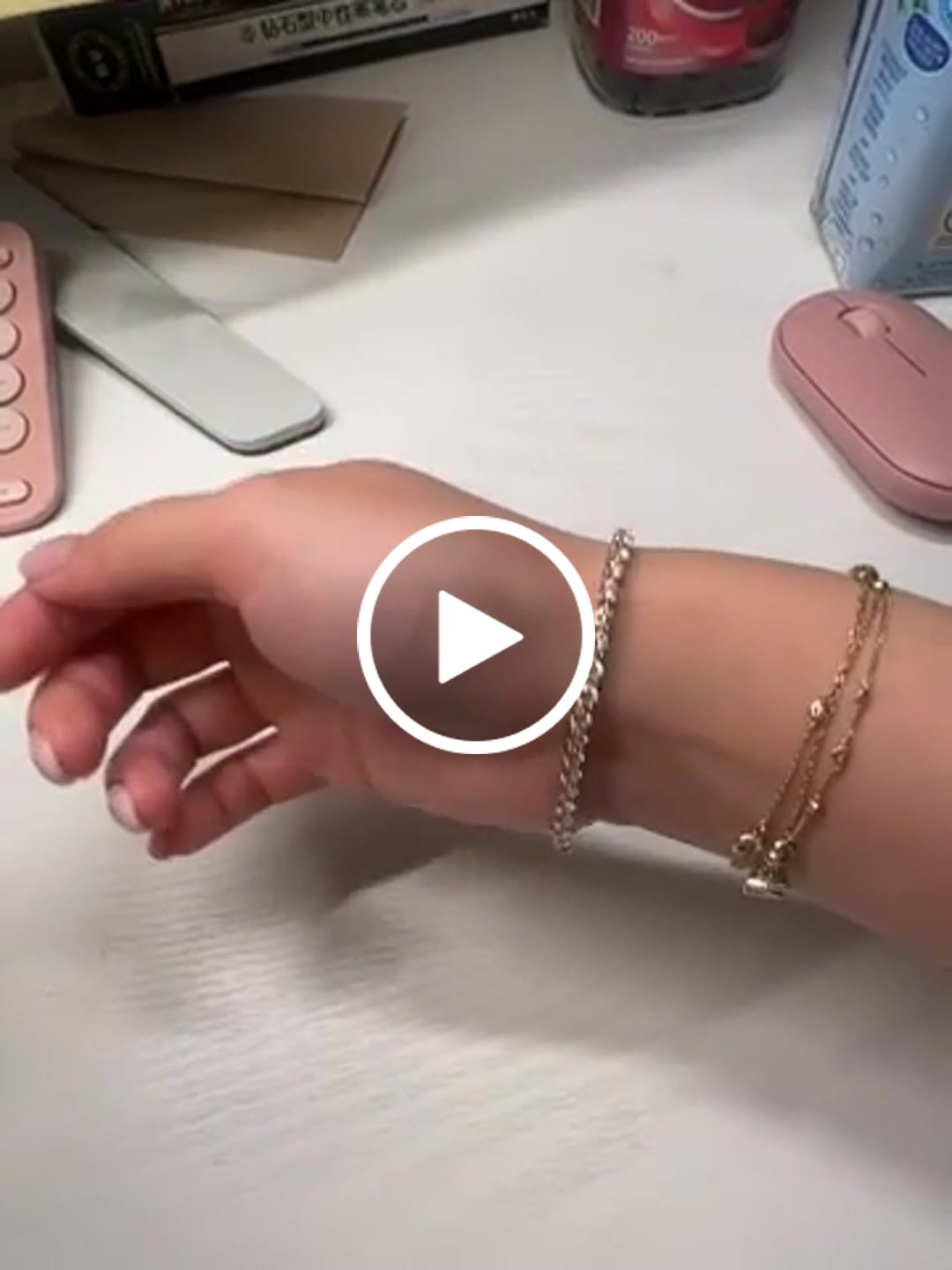 Customer video review of Deposit/Final Payment N Custom Bracelet 1670/2 USD