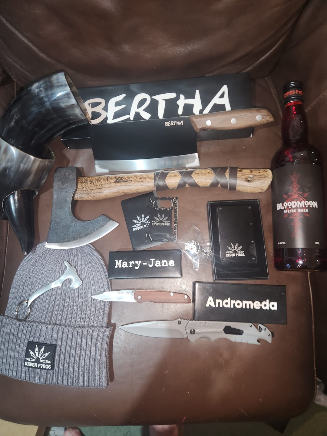 Customer photo review of Mystery Viking Box