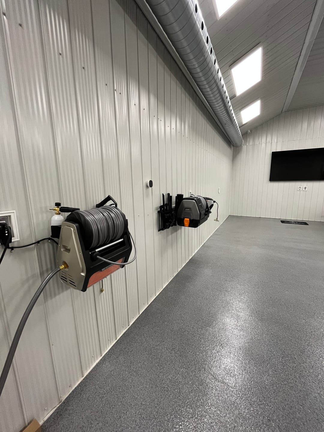 Customer photo review of Grandfalls Retractable Pressure Washer Pro