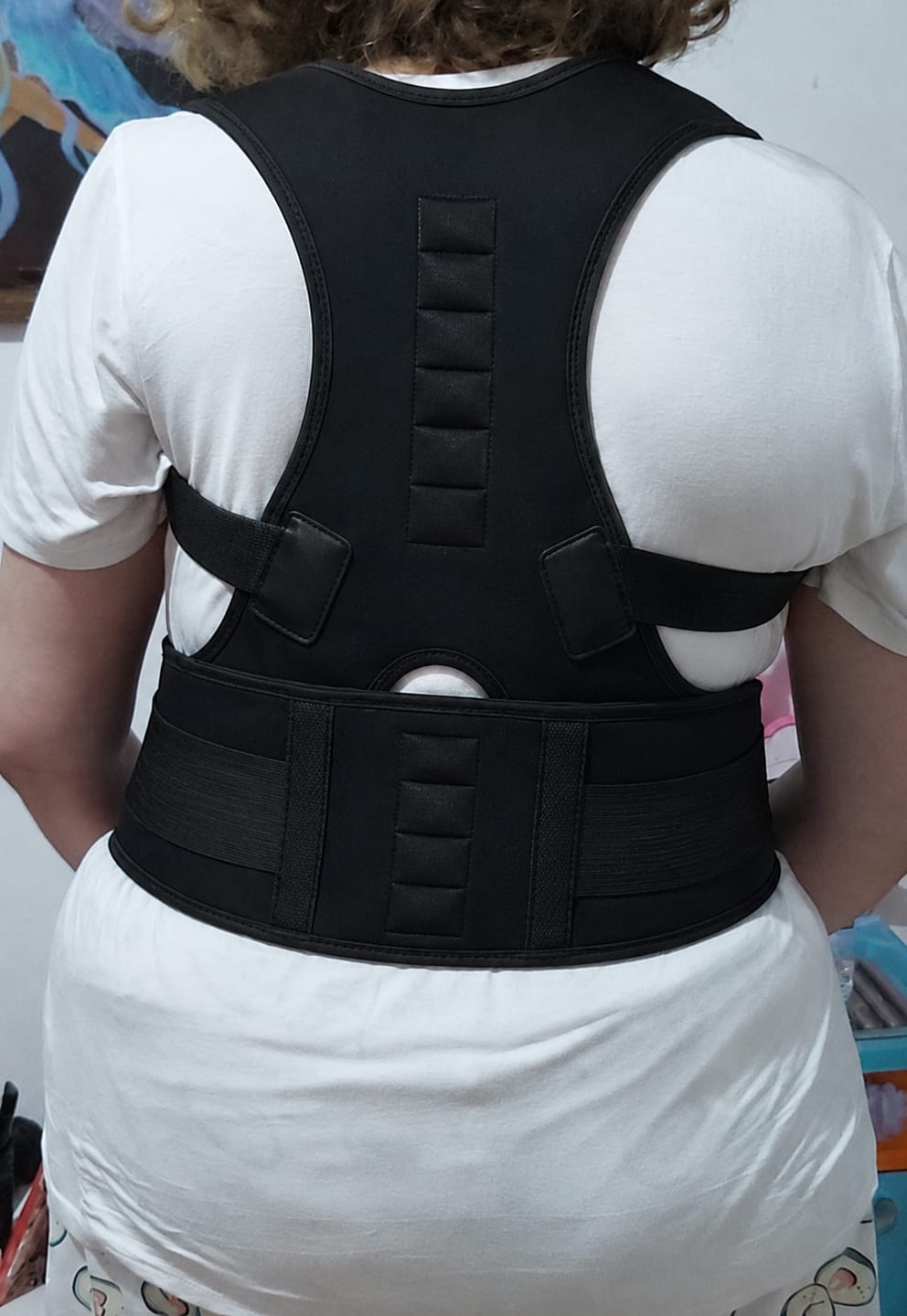 Customer photo review of OrthoRise Posture Corrector