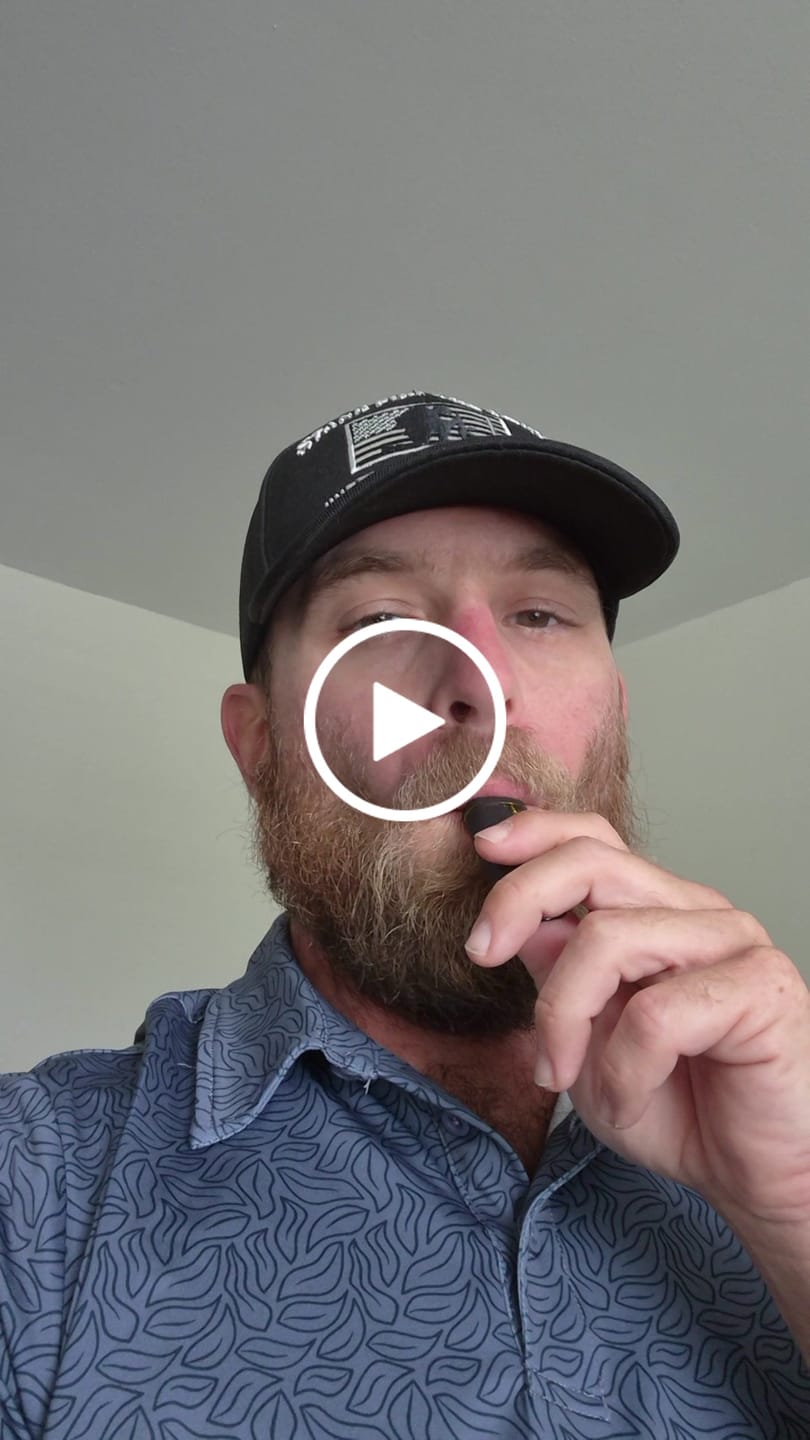 Customer video review of PUR VYB - 2G THCa Live Resin - Granddaddy Purple (Indica)