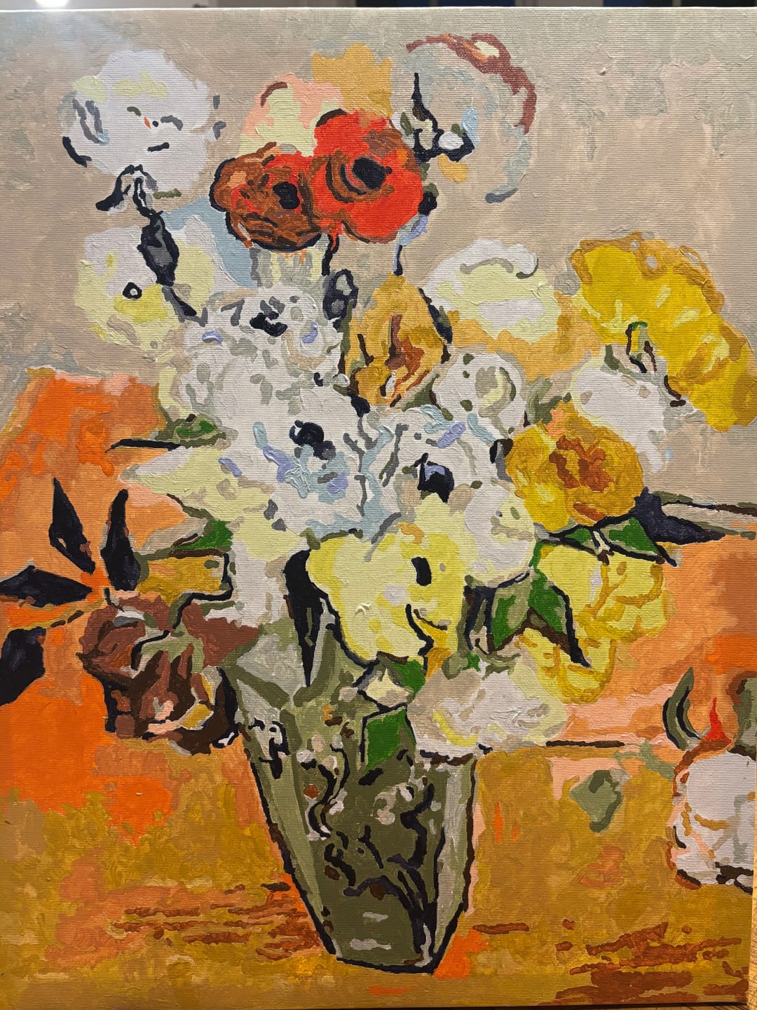 Customer photo review of Roses and Anemones