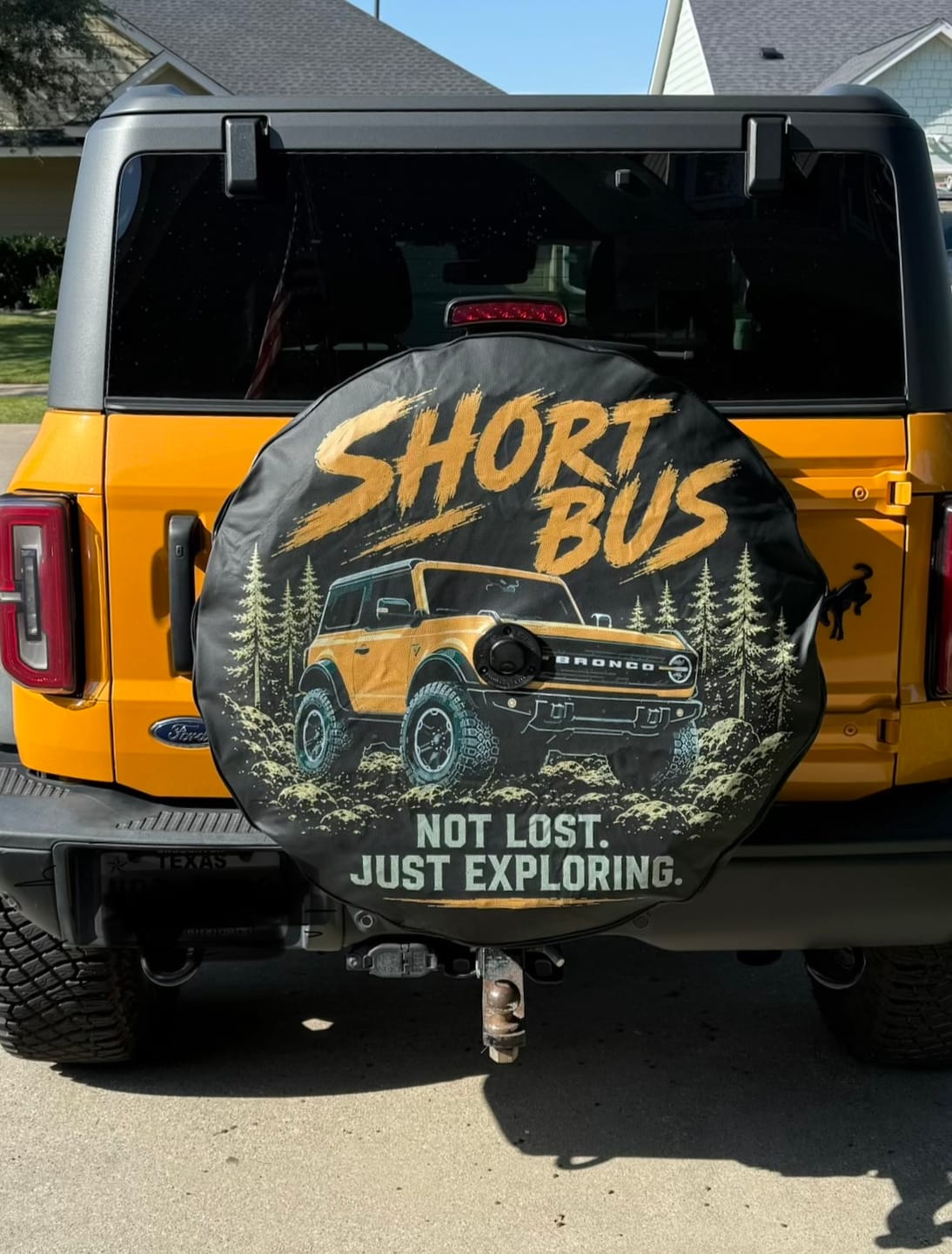 Customer photo review of CUSTOM DESIGN Tire Cover