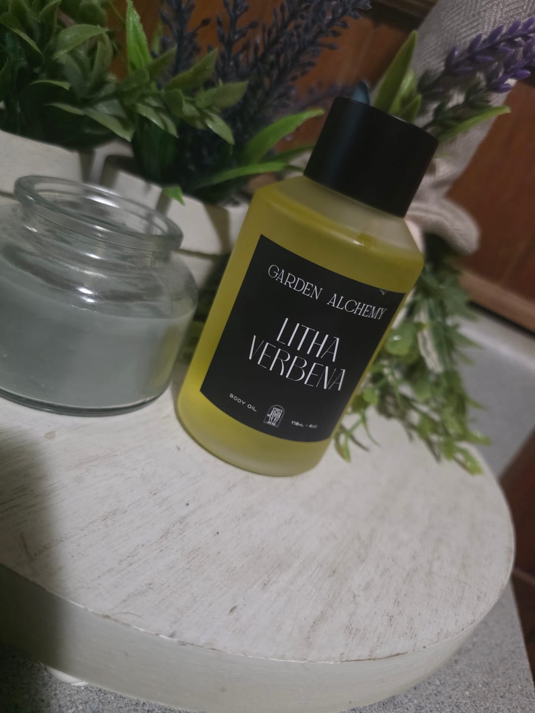 Customer photo review of LITHA VERBENA PERFUME BODY OIL