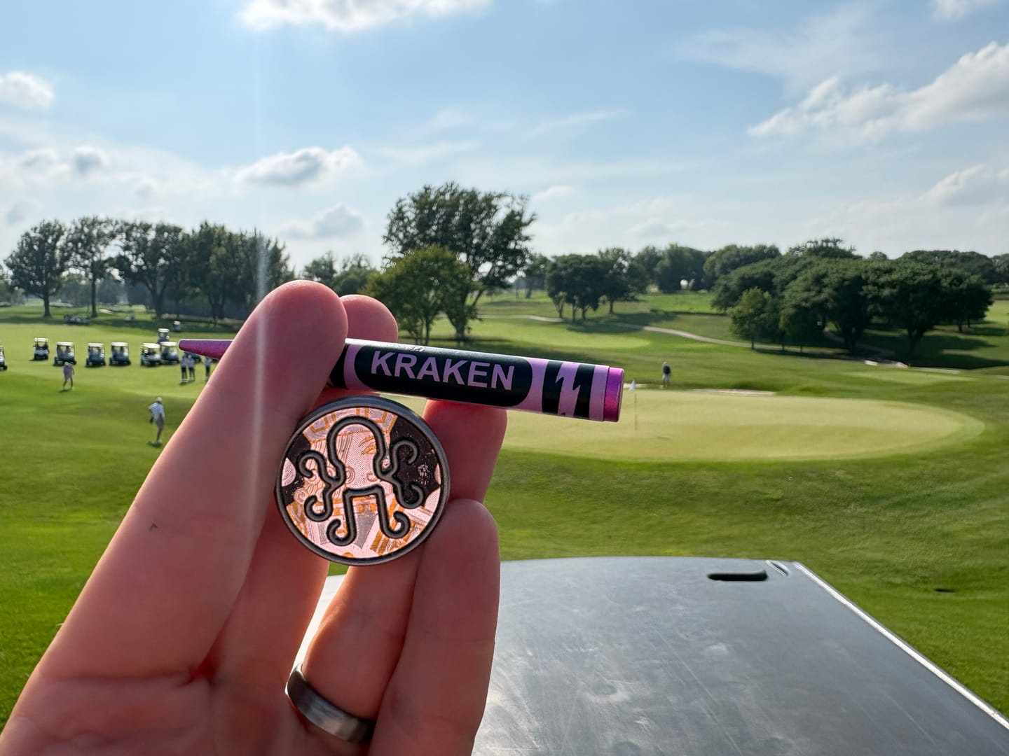 Customer photo review of Kraken Crayon Divot Tool - Kraken Ink