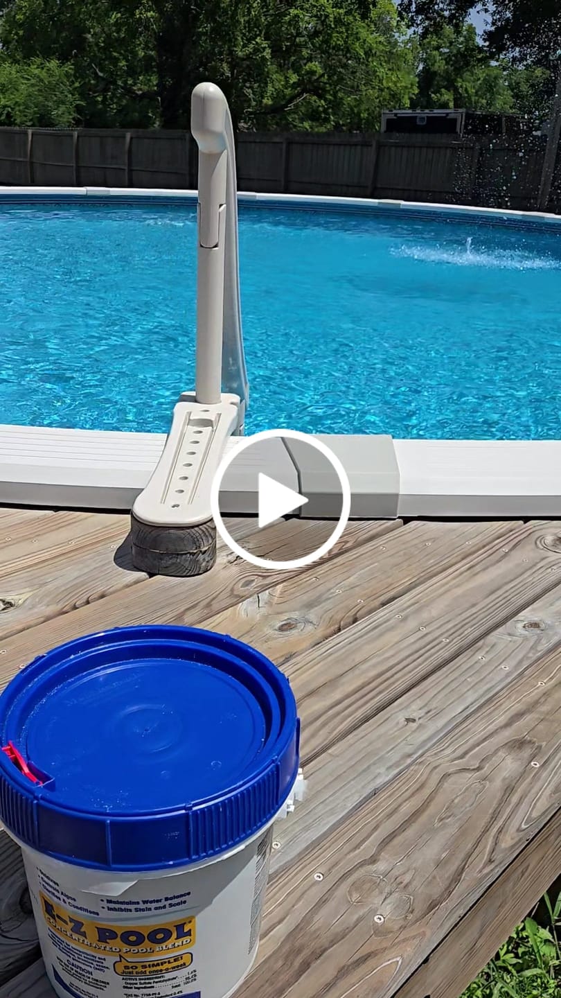Customer video review of E-Z Pool 10lb All in One Concentrated Pool Care Solution