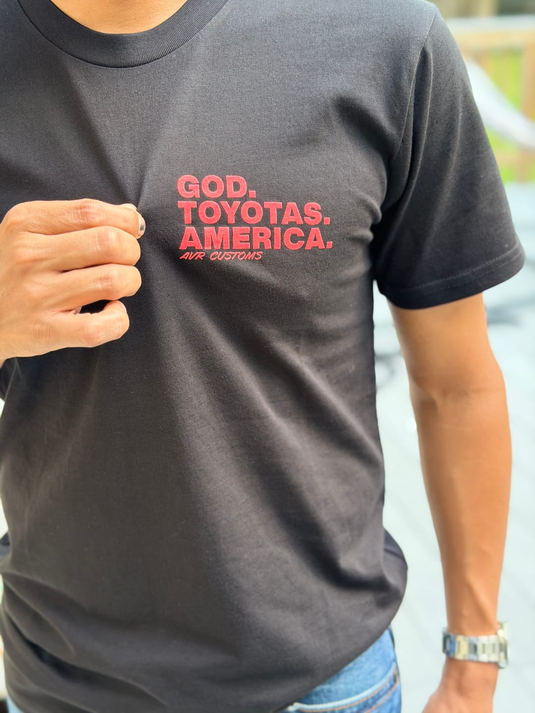 Customer photo review of GTA T Shirt- Black
