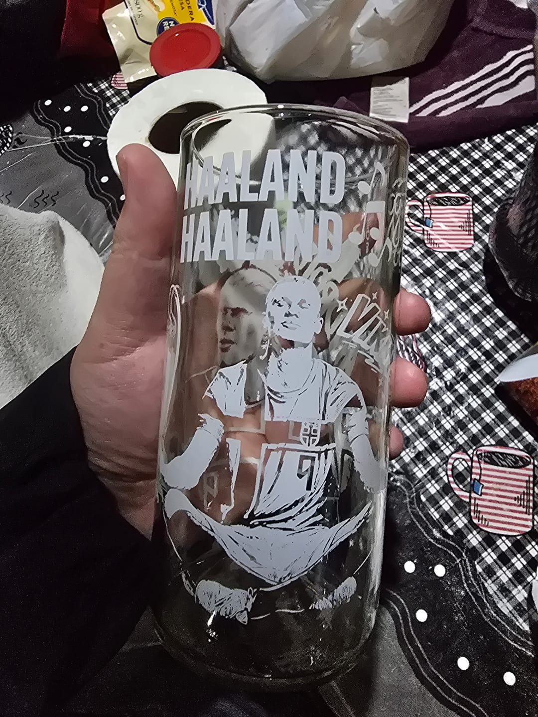 Customer photo review of El Vikingo - Vaso Unitario de 500ml