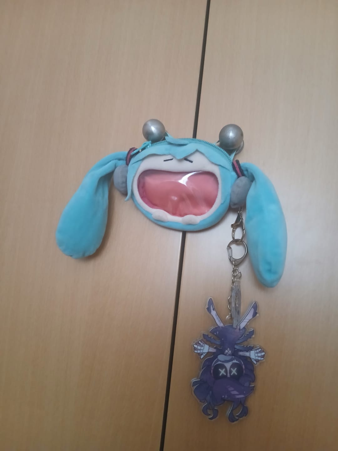 Customer photo review of Cyn Hang Tail Keychain