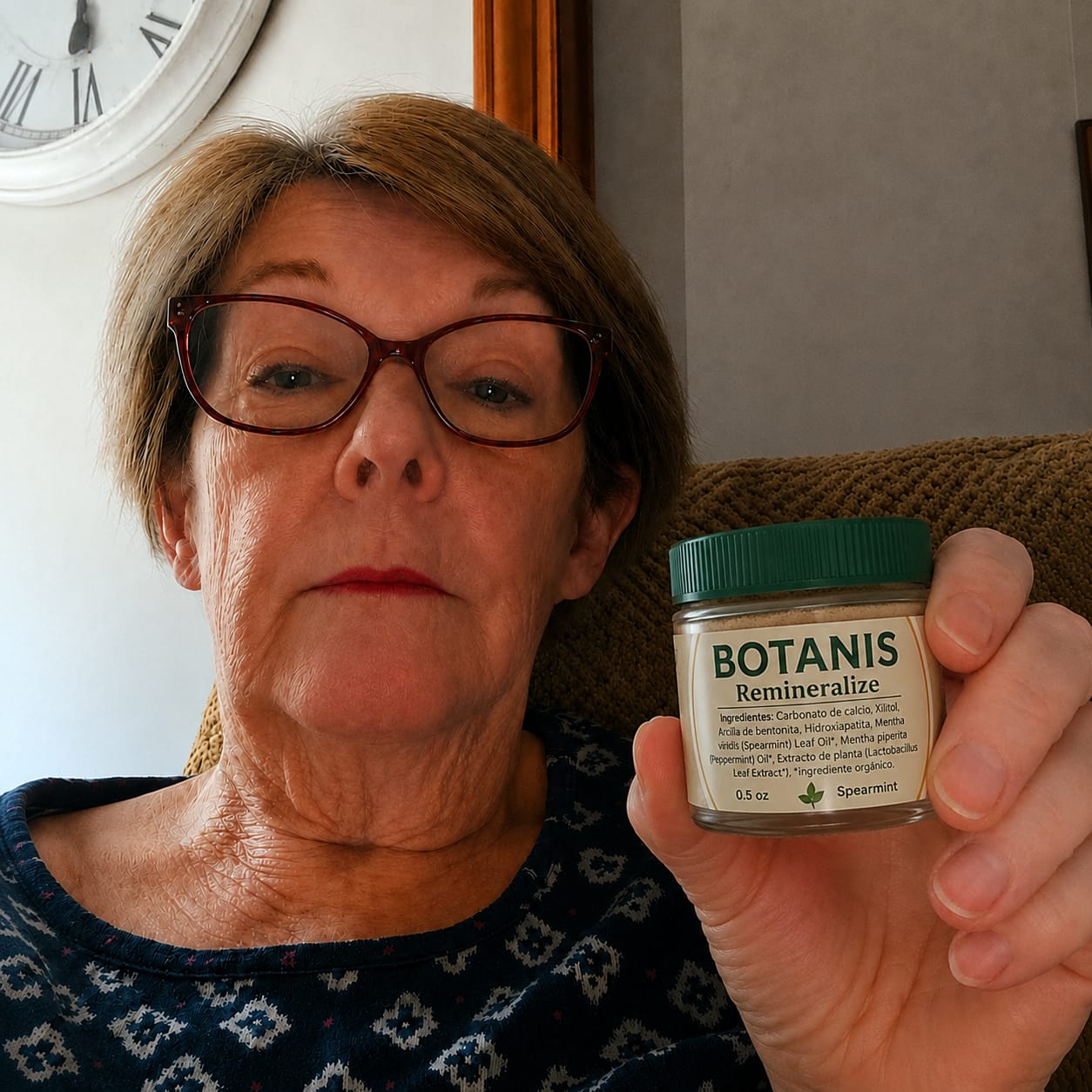 Customer photo review of Botanis | Conservá tus dientes por más tiempo