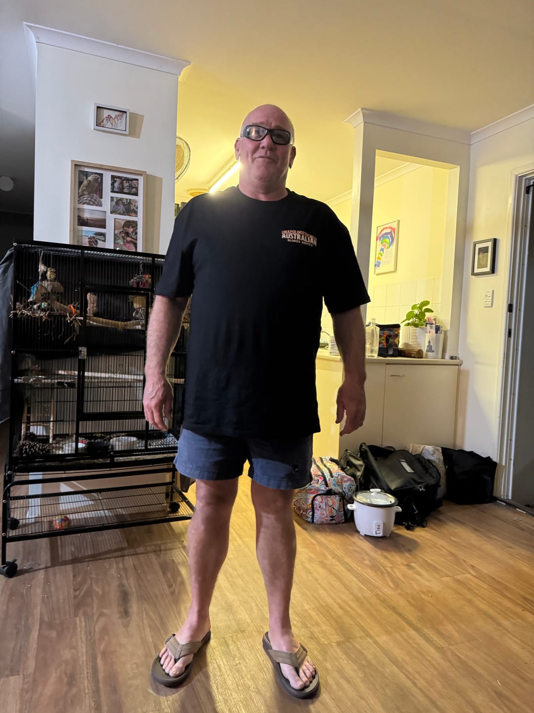Customer photo review of Aussie As Tee