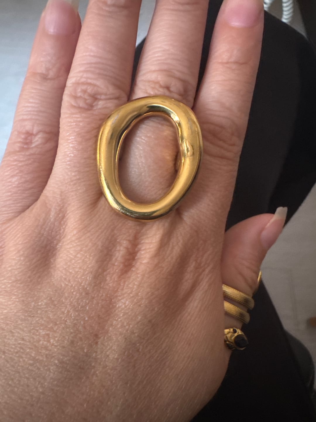 Customer photo review of Anillo Rust