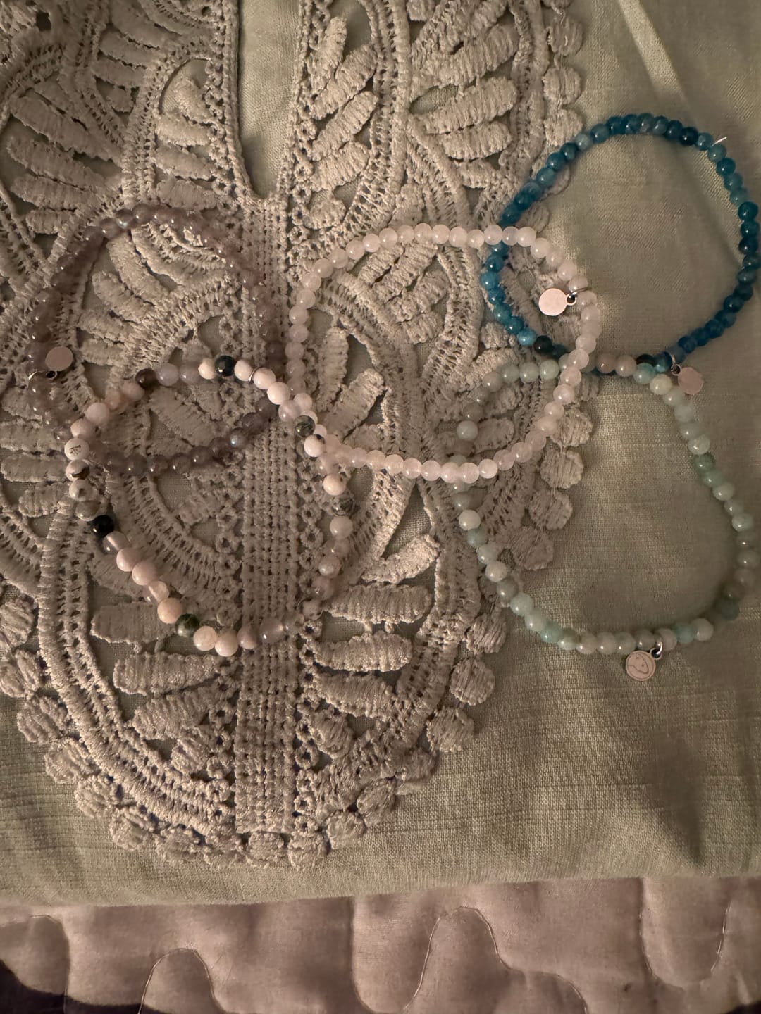 Customer photo review of Tree Agate Bracelet Mini
