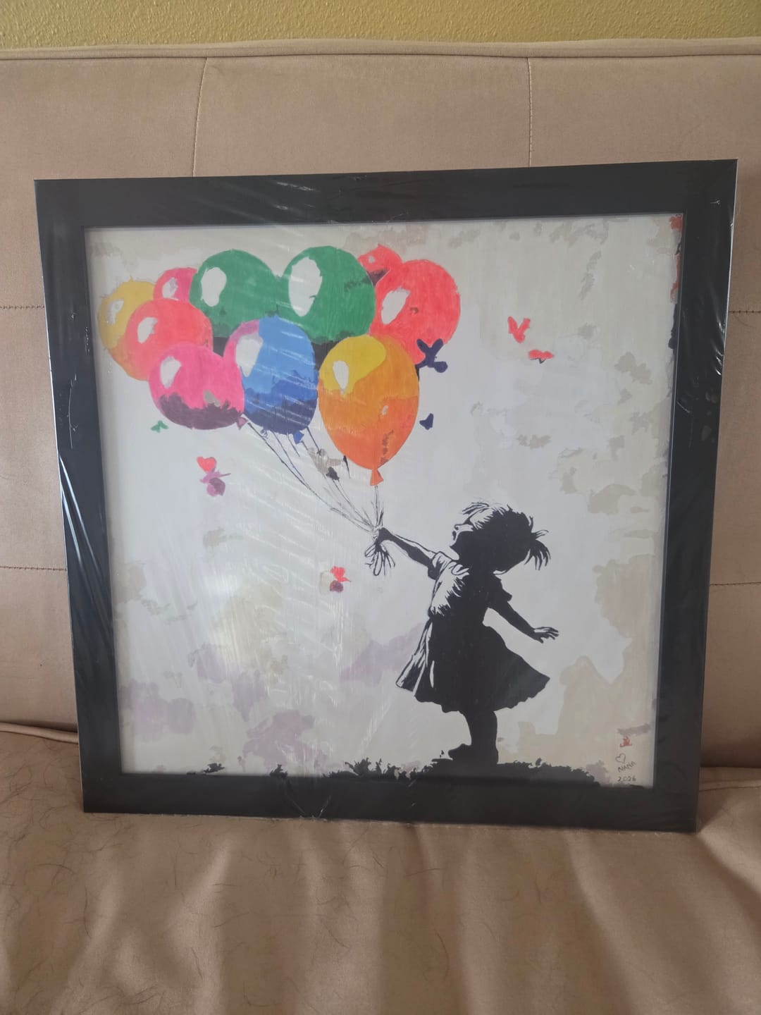 Customer photo review of Paint by Numbers - Dreams of color