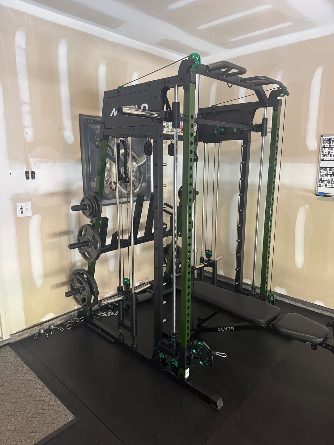 Customer photo review of M4-2.0 Ultra All-In-One Functional Home Gym Smith Machine (UPGRADED)