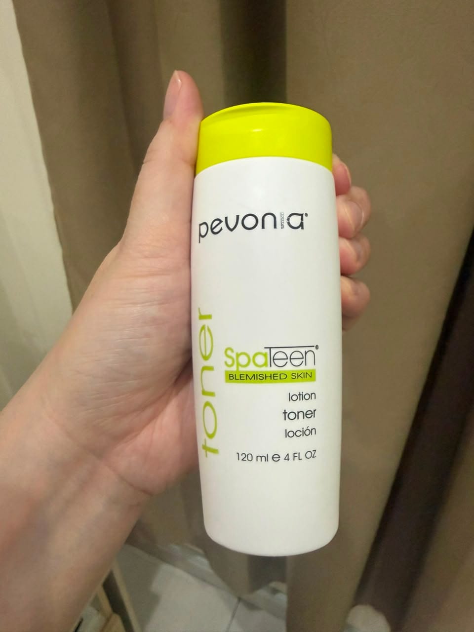 Customer photo review of SpaTeen Blemished Skin Toner