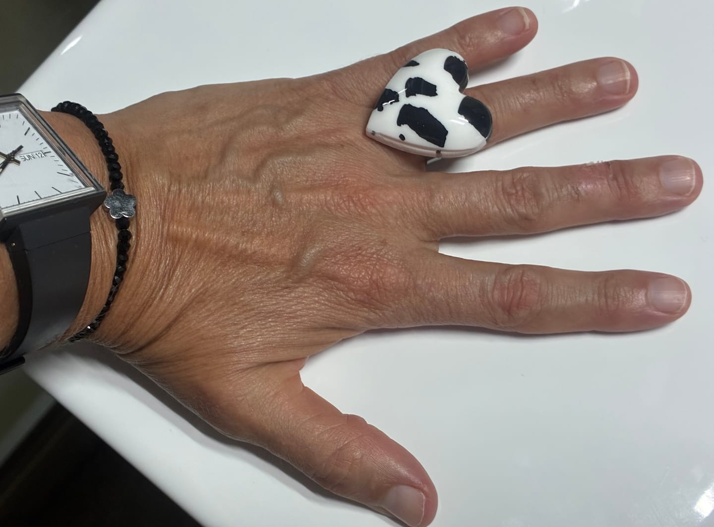 Customer photo review of NINA ANIMAL PRINT