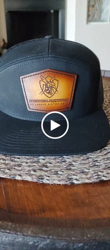 Customer video review of Richardson 168 Custom Leather Patch Hats