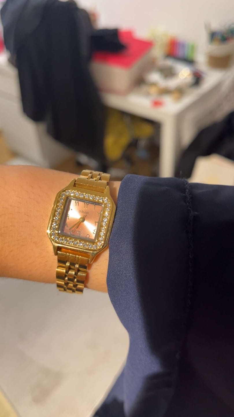 Customer photo review of COFFRET MONTRE & BRACELET AU CHOIX