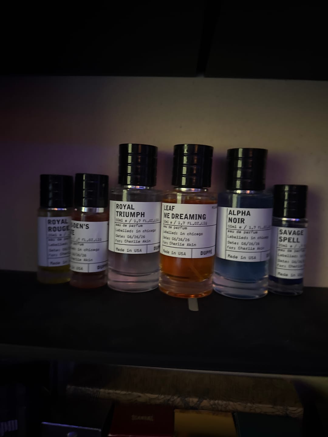 Customer photo review of 8 Scents. 1 Affordable Price.