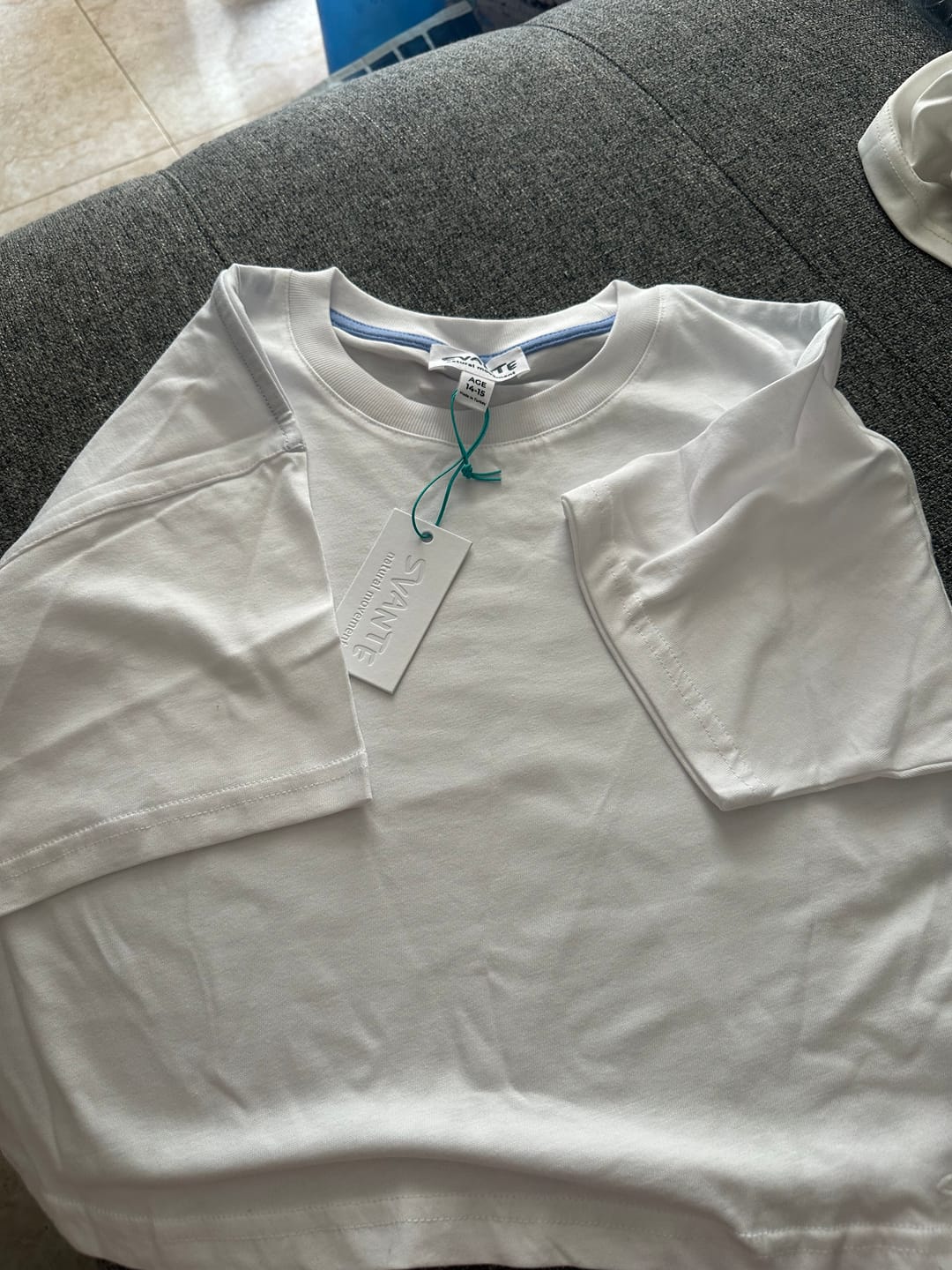 Customer photo review of Boys EarthKnit™ T-Shirt | Regenerative Organic Cotton