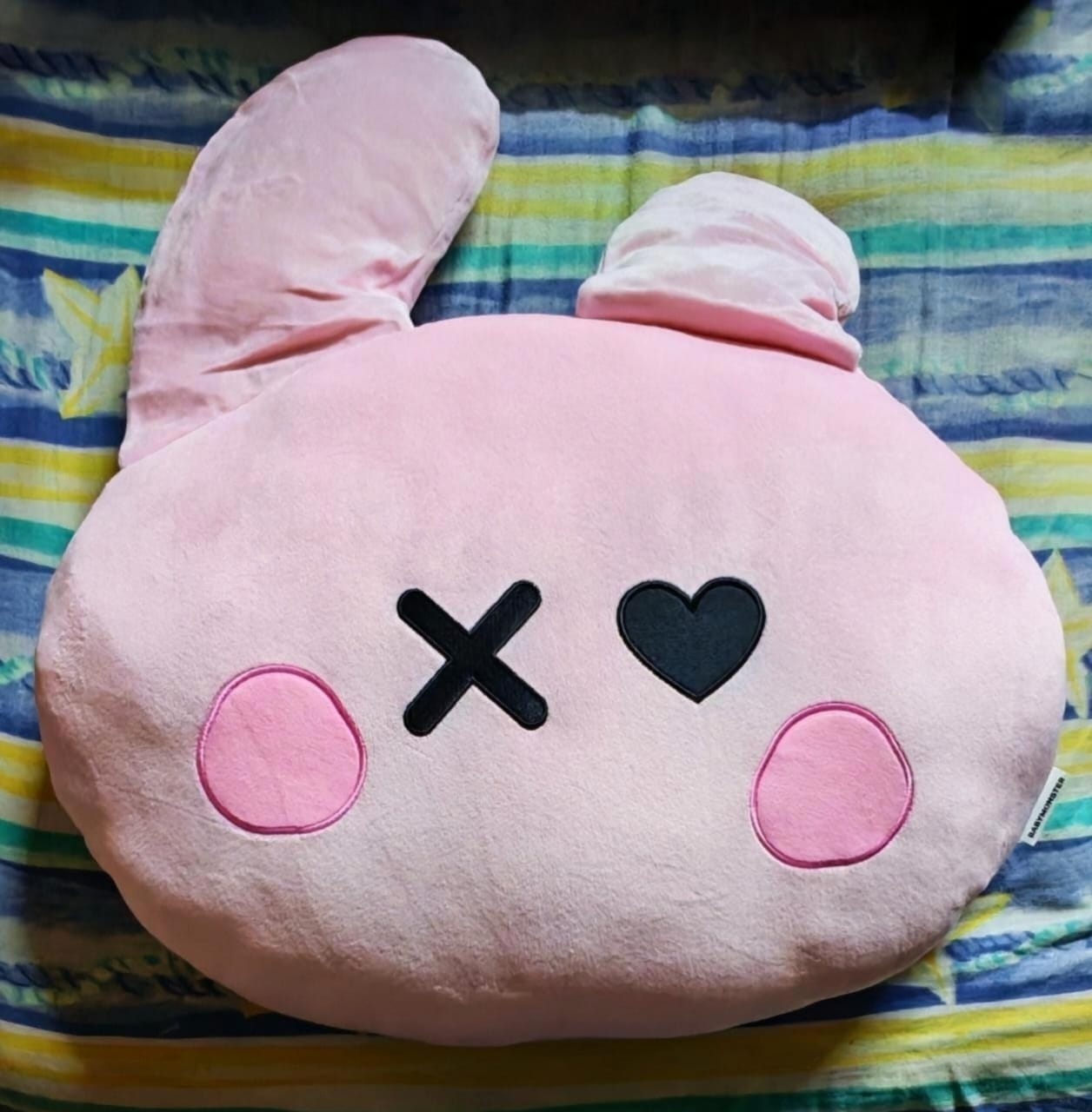 Customer photo review of BABYMONSTER [춤 (CHOOM) in Seoul] Character Face Cushion