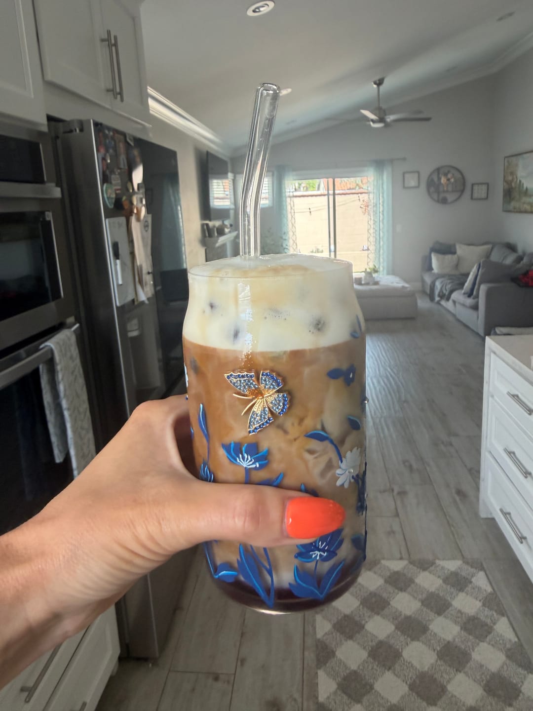 Customer photo review of Blueberry Pancake Syrup