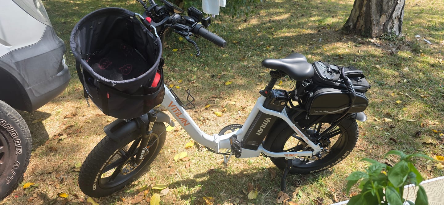 Customer photo review of Waterproof Bike Rack Bag