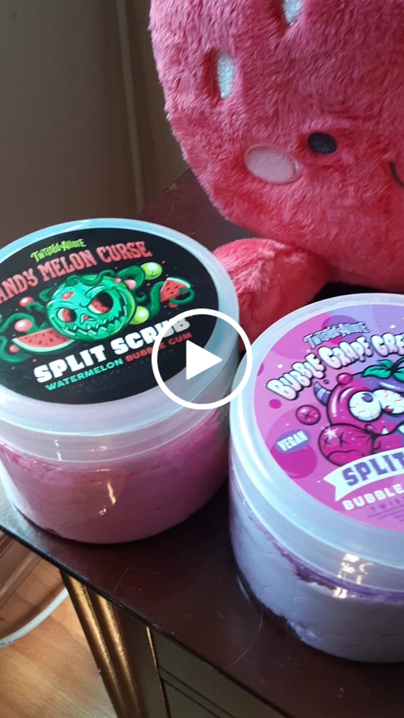 Customer video review of Strawberry & Bubble Gum Split Lotion