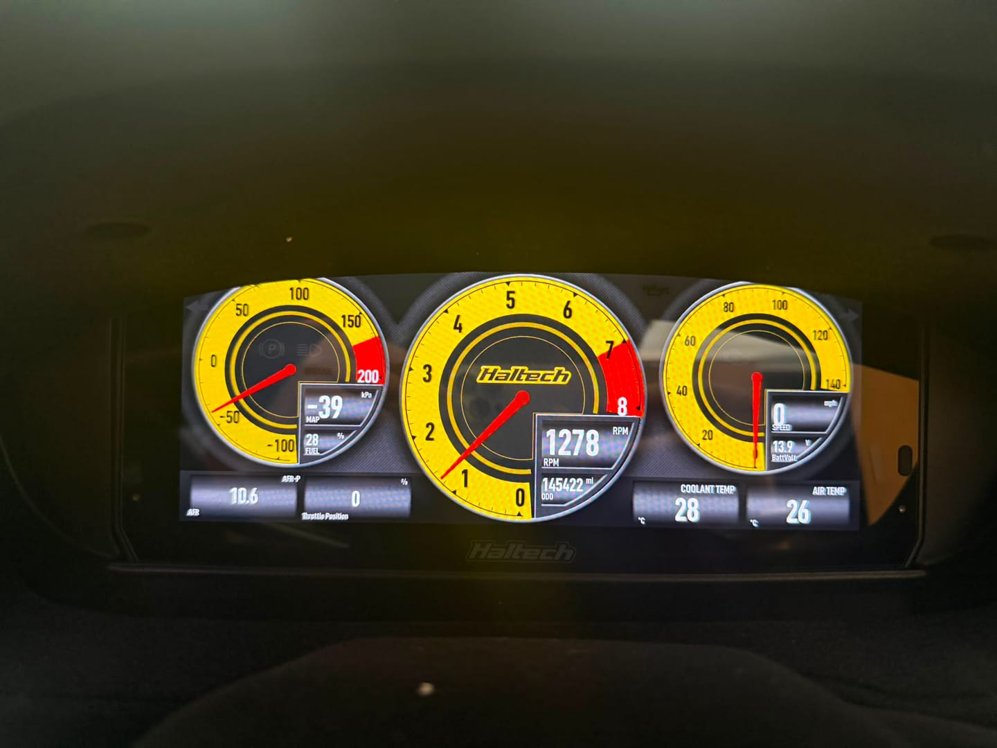 Customer photo review of Nissan Silvia S14 200SX / 240SX Dash Cluster Mount