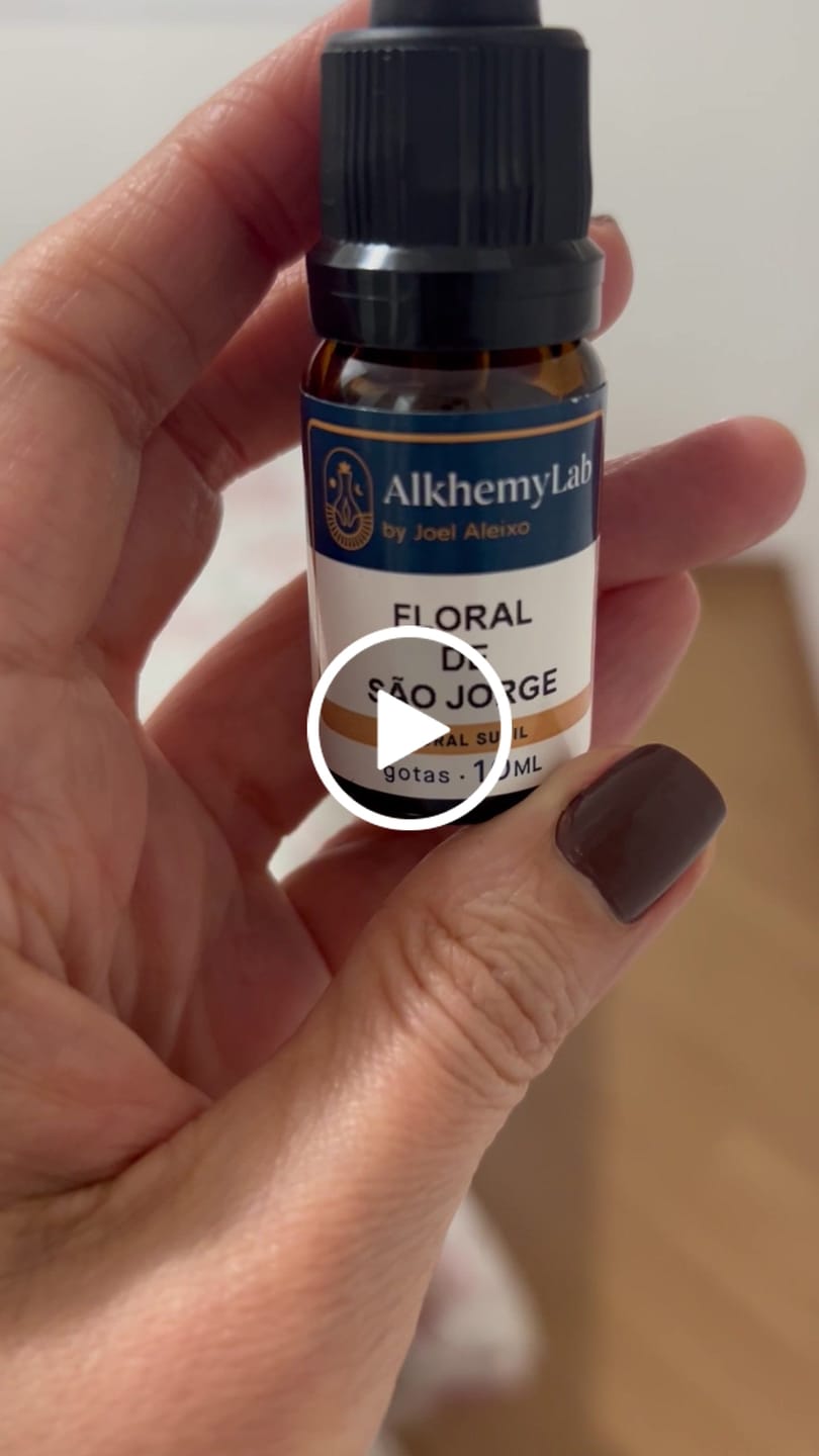 Customer video review of Floral de São Jorge Gotas 10ml